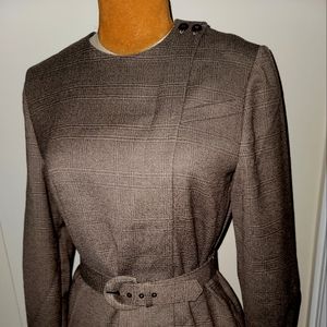 Harve' Benard beautiful wool plaid  Sz 8